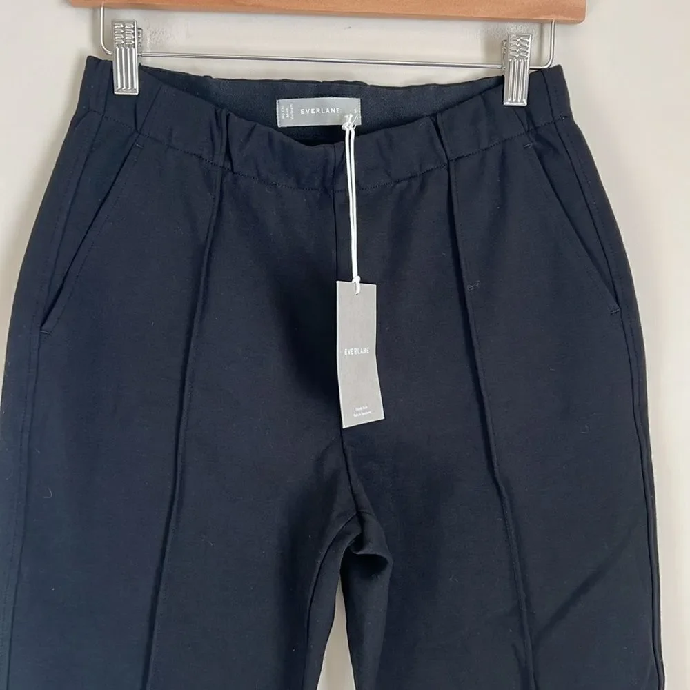 Everlane The Dream Black Pants Trousers Pull On Black size XS - Picture 8 of 14